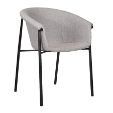 Стул пластиковый с мягким накладным текстильным сденьем Фирес Textile